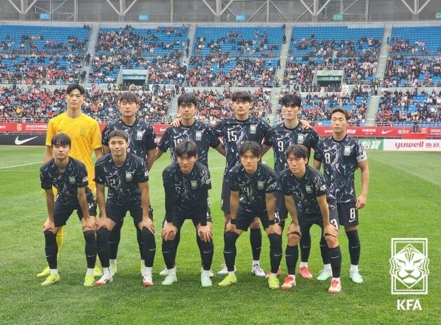 베트남과 비겼던 U22 축구대표팀, 중국에 0-1 충격패