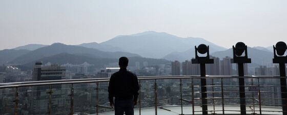 미세먼지 덮친 광주 도심