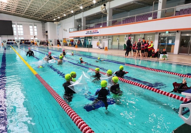 충북학생수영장, 초등 3~6학년 '무료 수영교실' 운영…84명 모집
