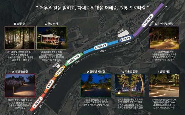 인제군 '원통 오로라길', 접경지역 정주 환경 개선 공모 선정