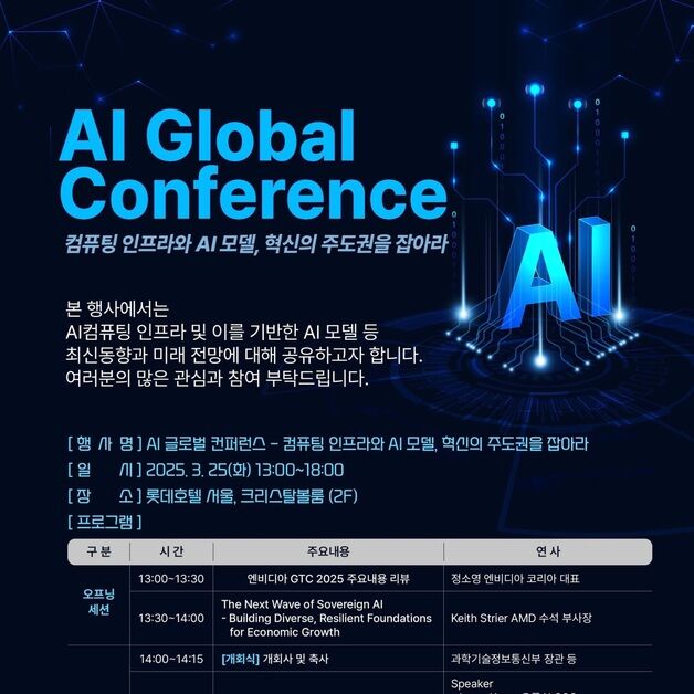 과기부 'AI 글로벌 컨퍼런스'서 국내외 AI 기업 전략적 협력 논의
