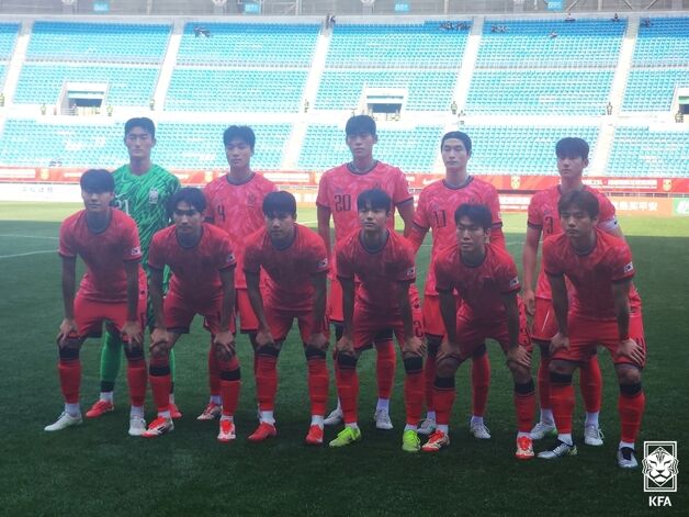 U22 축구대표팀, 친선대회 최종전서 첫 승리…우즈벡 3-1 제압