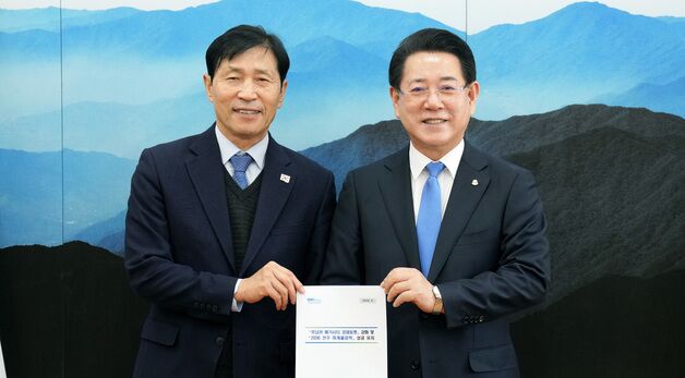 김영록 지사, 이학영 국회부의장 면담