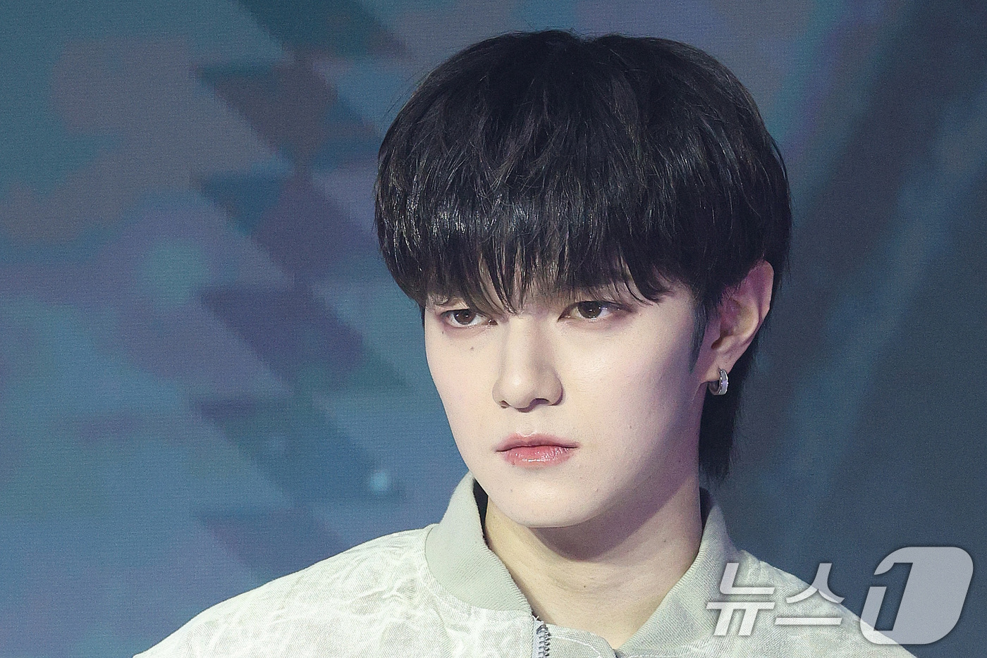 (서울=뉴스1) 신웅수 기자 = 8인조 보이 그룹 원 오어 에이트(ONE OR EIGHT) 멤버 츠바사(TSUBASA)가 26일 오후 서울 강남구 일지아트홀에서 열린 2번째 디지털 …