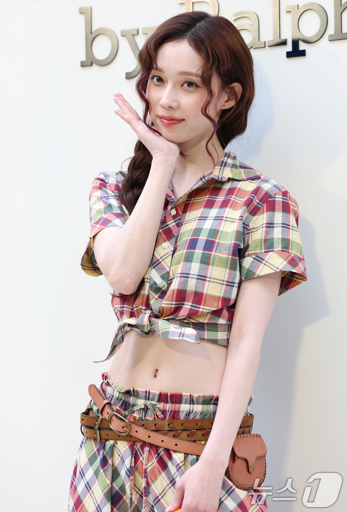 (서울=뉴스1) 권현진 기자 = 에스파 윈터가 26일 서울 용산구 폴로 랄프로렌 사운즈 한남 스토어에서 열린 오픈 행사에 참석해 포즈를 취하고 있다. 2025.3.26/뉴스1