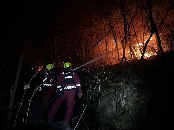하동군 "지리산국립공원 인근 산불 확산…탐방객 대피령"