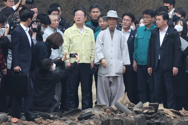 이재명, 무죄 직후 산불피해 경북 1박2일…대응책 마련
