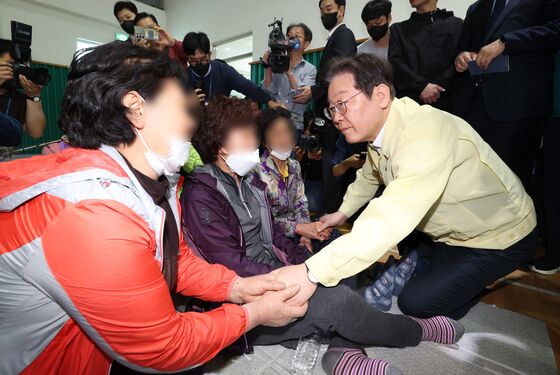 이재명, 산불 현장서 이재민에 위협당해…"경찰에 선처 요청"(종합)