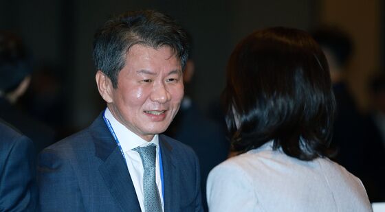 대한체육회장 취임식 참석한 정몽규 회장
