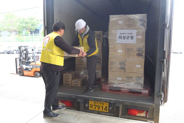 일동제약, 영남 산불 지원 위해 6000만원 상당 물품 기부