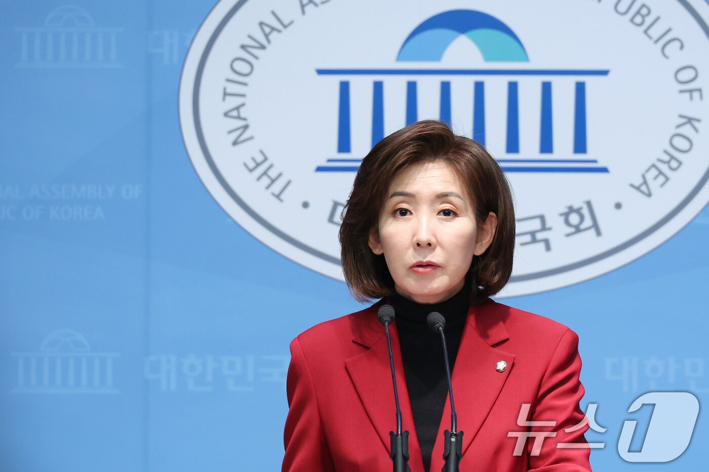 본문 이미지 - 나경원 국민의힘 의원. 2025.3.28/뉴스1 ⓒ News1 이광호 기자