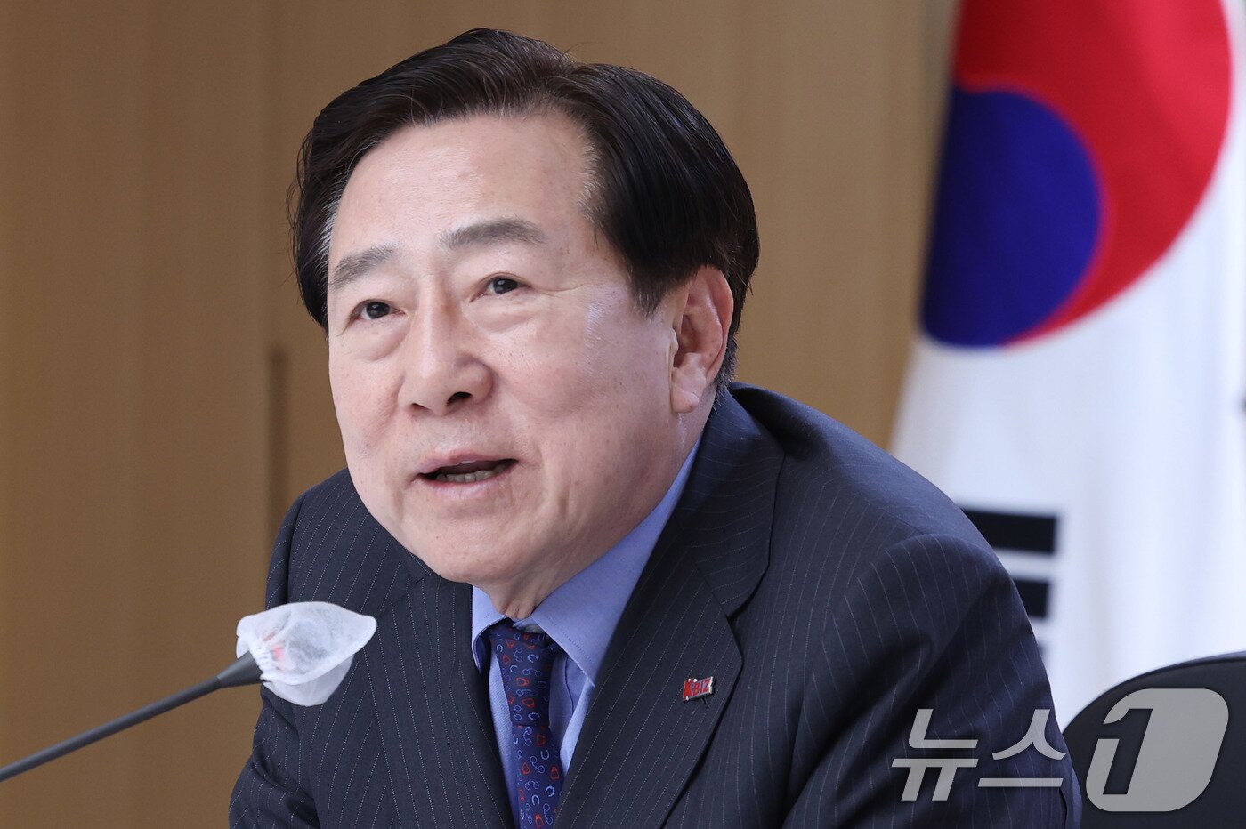 본문 이미지 - 김기문 중기중앙회장. 2025.3.31/뉴스1 ⓒ News1 박지혜 기자