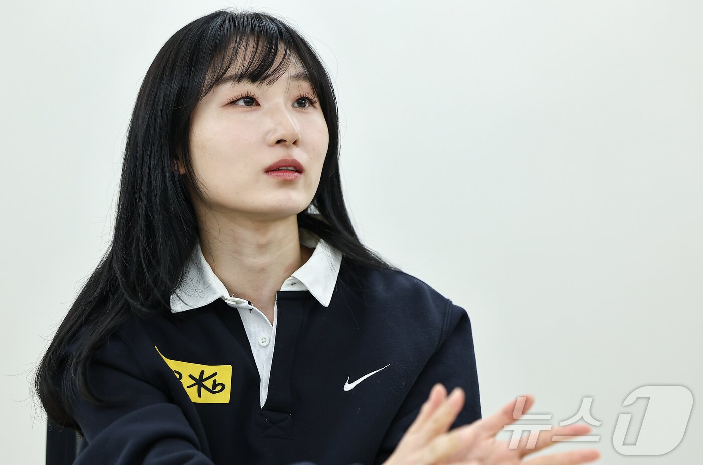 본문 이미지 - 쇼트트랙 국가대표 최민정이 31일 서울 강남구 올댓스포츠에서 뉴스1과 인터뷰를 하고 있다. 2025.3.31/뉴스1 ⓒ News1 김도우 기자
