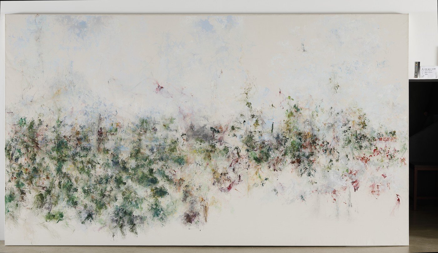 본문 이미지 - 강명희, 서광동리에 살면서, 2018-19, 캔버스에 유채, 288x500cm (서울시립미술관 제공)