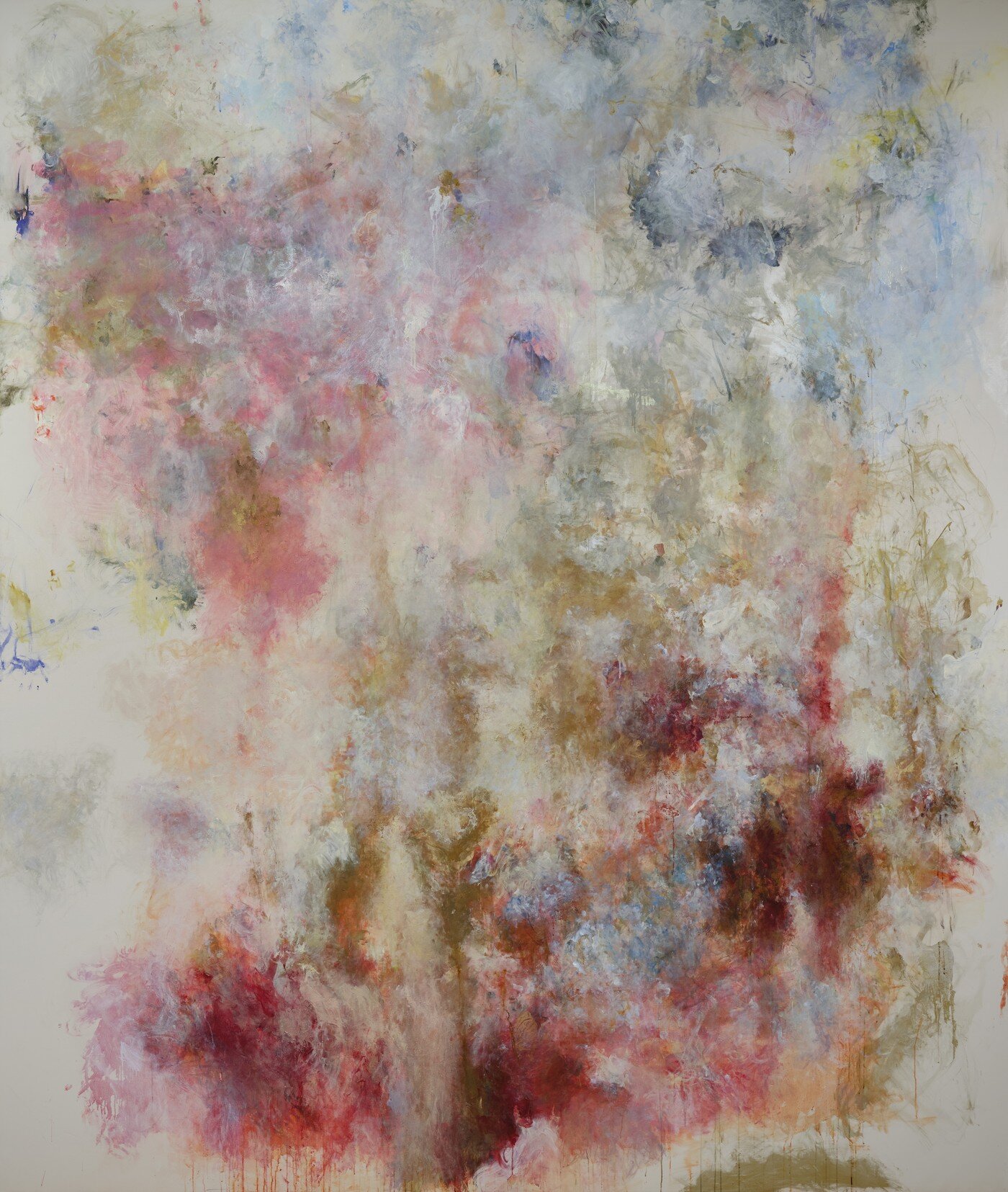 본문 이미지 - 강명희, 레퀴엠, 2024, 캔버스에 유채, 340x288cm (서울시립미술관 제공)