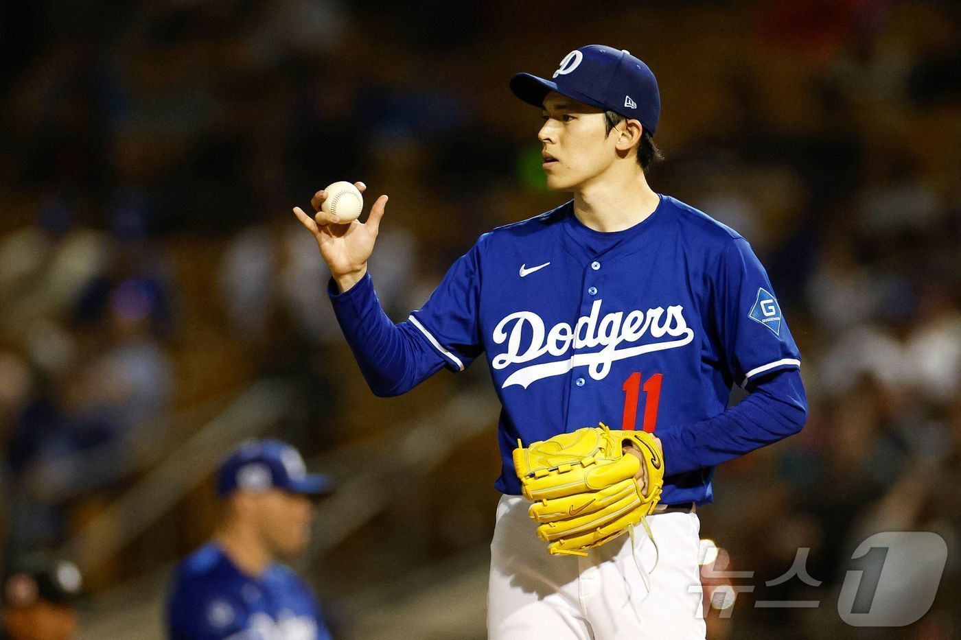 본문 이미지 - LA 다저스 일본인 투수 사사키 로키. ⓒ AFP=뉴스1