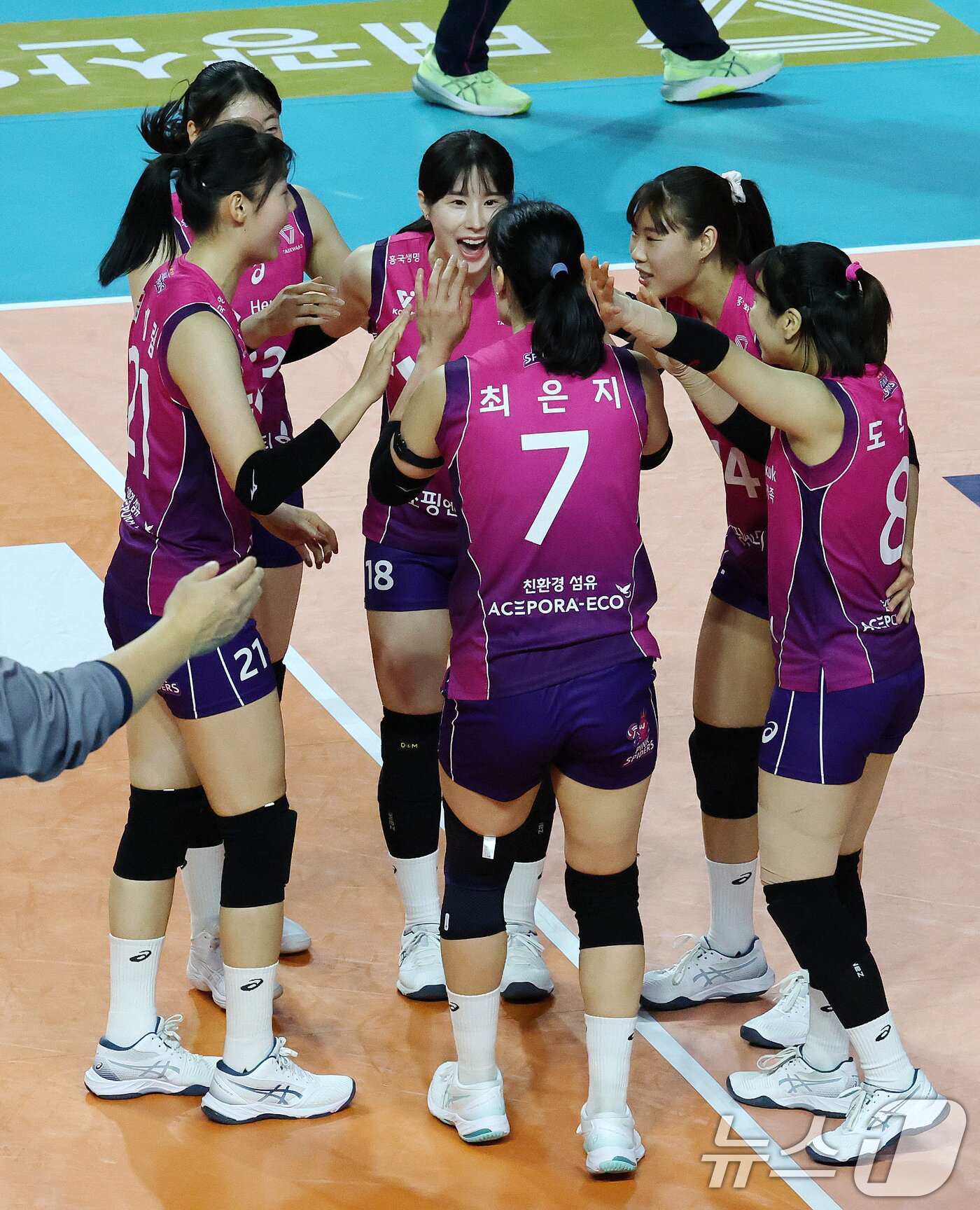 본문 이미지 - 흥국생명 선수들. /뉴스1 DB ⓒ News1 박세연 기자