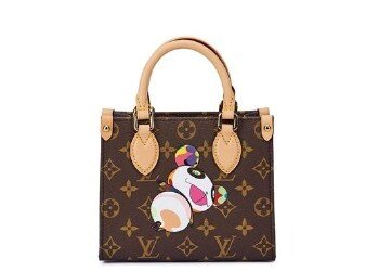 본문 이미지 - Lot. 66, 루이비통X다카시 무라카미, , monogram coated canvas, 18.5&times;15&times;8(d)cm, 2025, 400만원-700만원 *경매 시작가 0원 (서울옥션 제공)