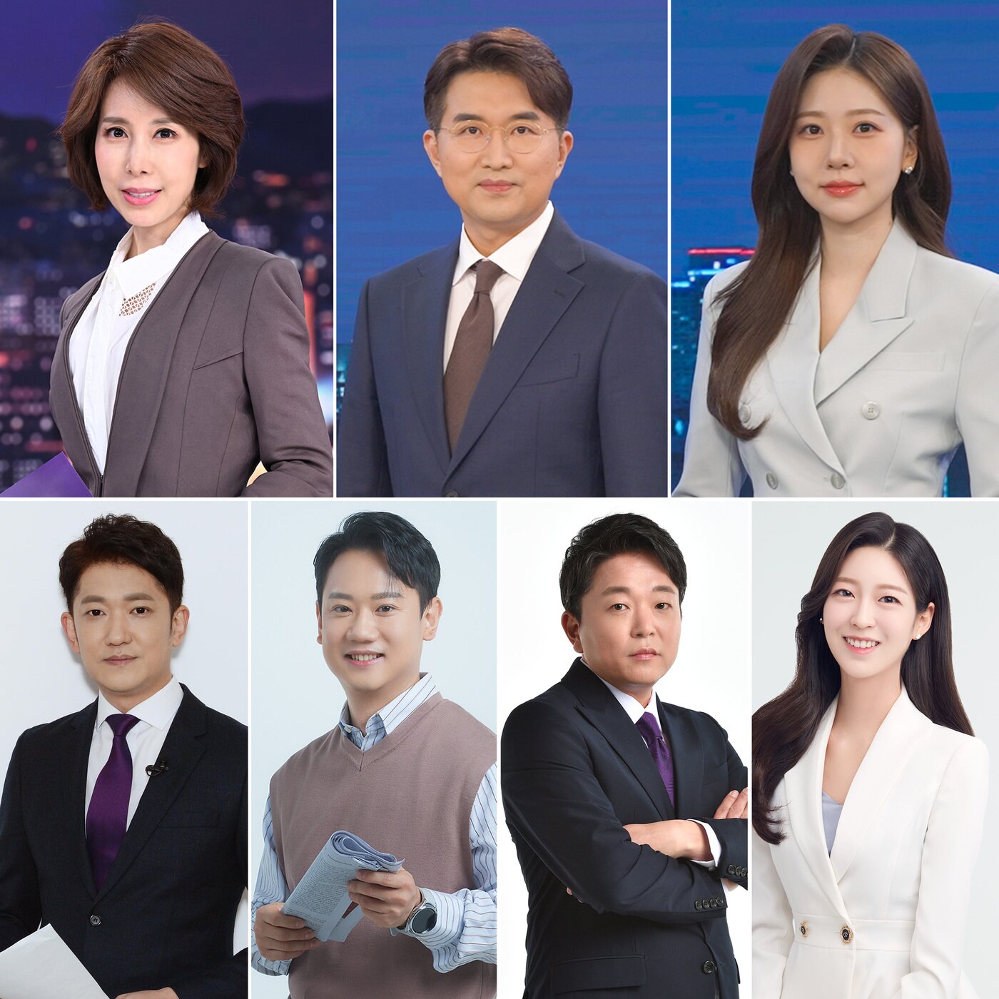 본문 이미지 - (왼쪽 위부터 시계방향으로) 이윤희, 김희수, 허유원, 이예원, 김영민, 김용준, 김현경/KBS 제공