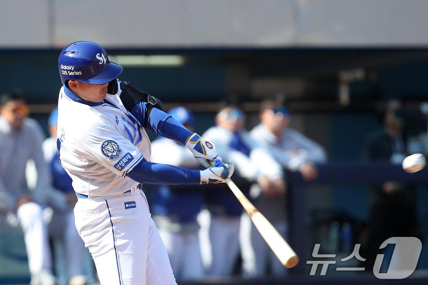 본문 이미지 - 삼성 라이온즈 전병우. ⓒ 뉴스1 공정식 기자
