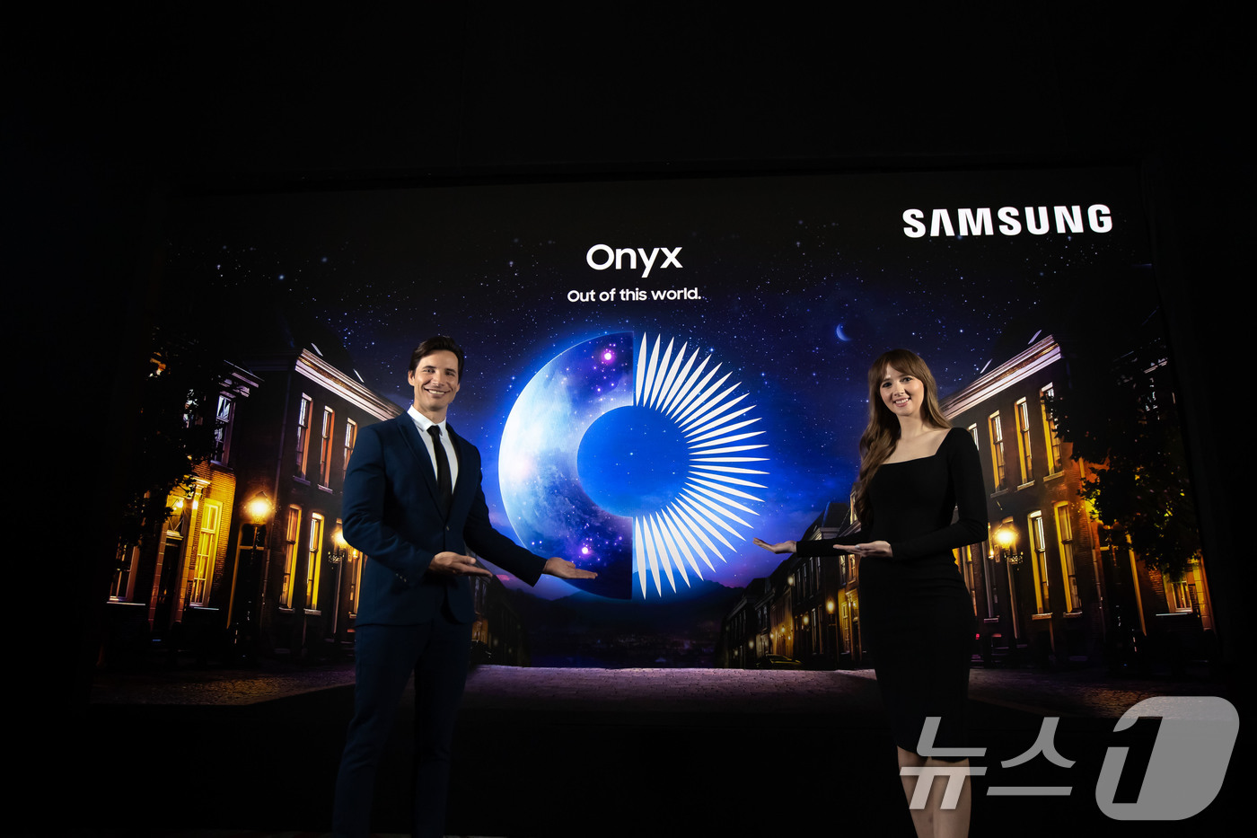 (서울=뉴스1) = 삼성전자는 오는 3일(현지시간)까지 미국 라스베이거스에서 열리는 세계 최대 영화 산업 박람회 '시네마콘 2025'에서 시네마 LED 스크린 '오닉스' 신제품을 …