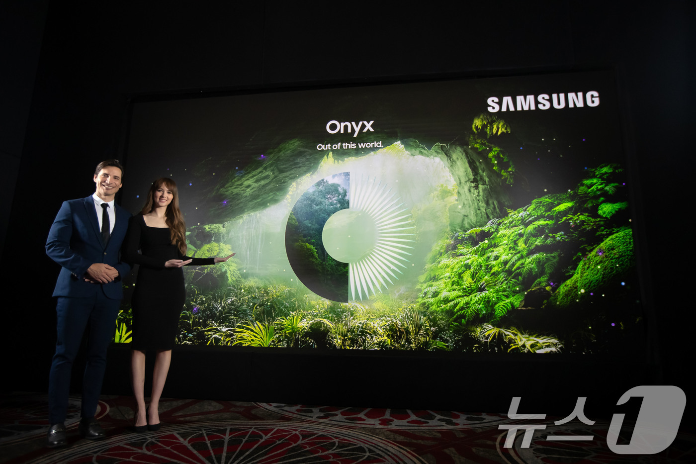 (서울=뉴스1) = 삼성전자는 오는 3일(현지시간)까지 미국 라스베이거스에서 열리는 세계 최대 영화 산업 박람회 '시네마콘 2025'에서 시네마 LED 스크린 '오닉스' 신제품을 …