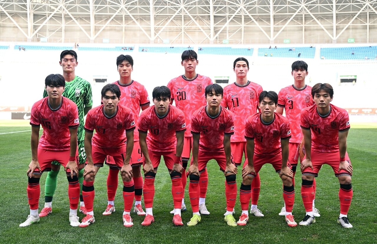 본문 이미지 - 한국 U23 대표팀(대한축구협회 제공)