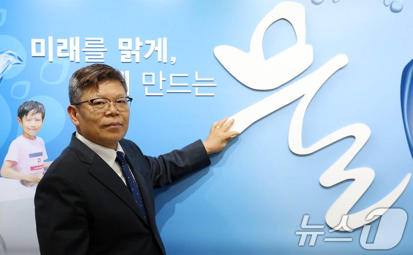 본문 이미지 - 이회승 서울아리수본부장이 10일 서울 서대문구 서울아리수본부에서 뉴스1과 인터뷰를 하고 있다. ⓒ News1 김명섭 기자