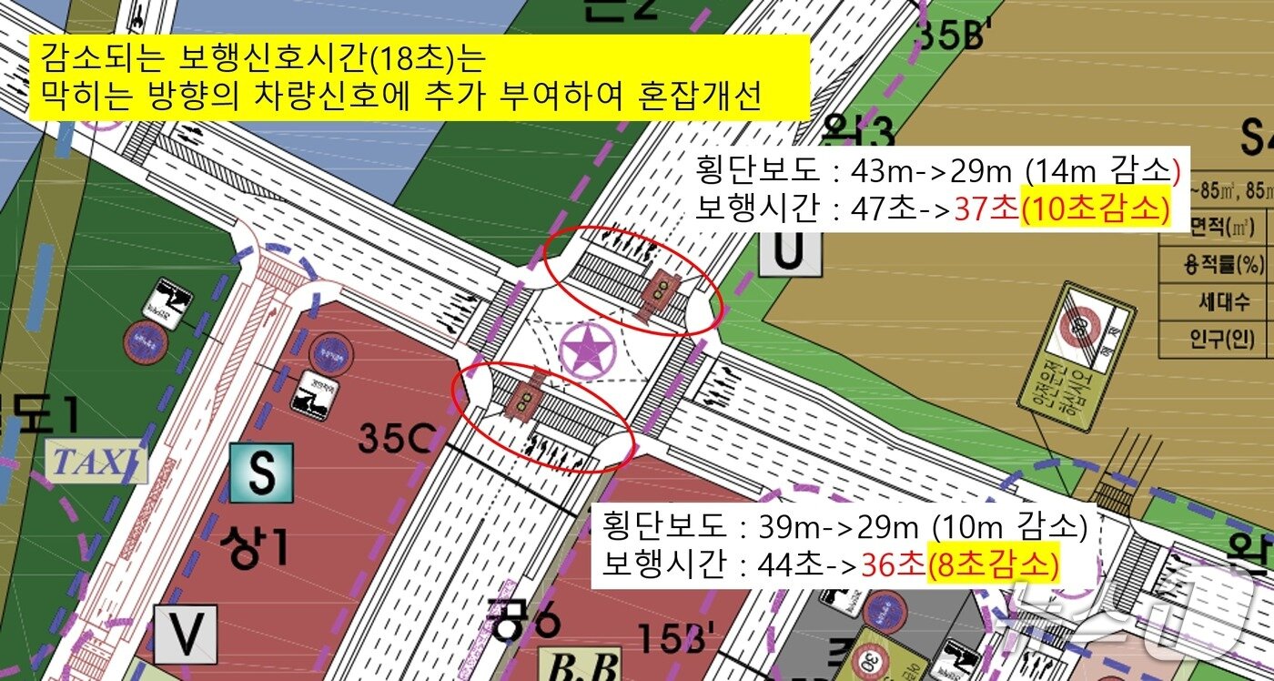 본문 이미지 - 과천시 교통개선대책 2단계.(과천시 제공)