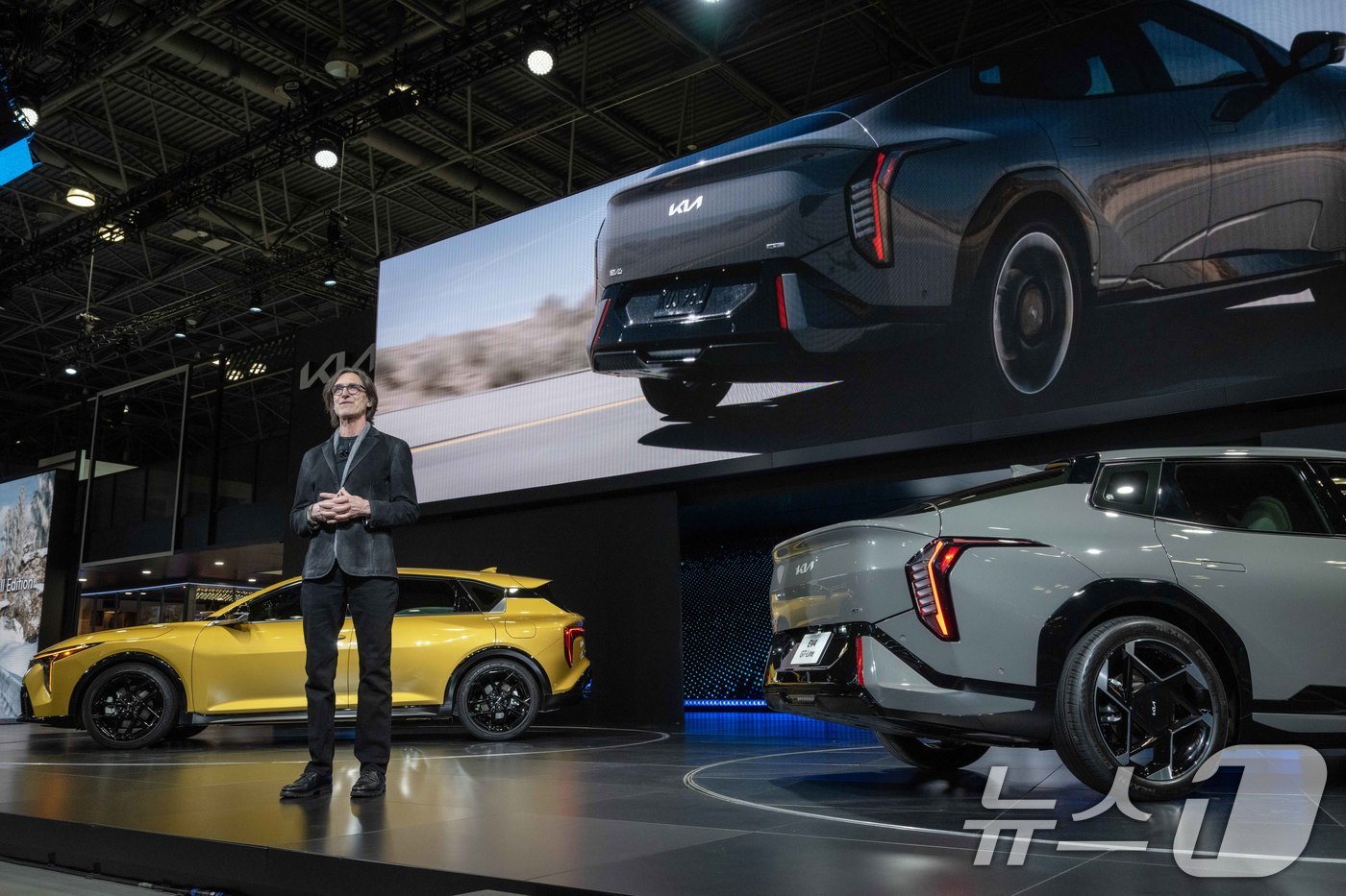 (서울=뉴스1) = 기아가 지난 16일(현지시간) 미국 뉴욕 '제이콥 재비츠 컨벤션 센터'에서 열린 '2025 뉴욕 국제 오토쇼'에 참가했다고 17일 밝혔다.사진은 '2025 뉴욕 …