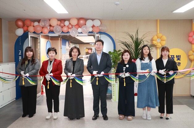 용인 고진초 '꿈빛도서관' 리모델링 재개관…문화활동 공간도 마련