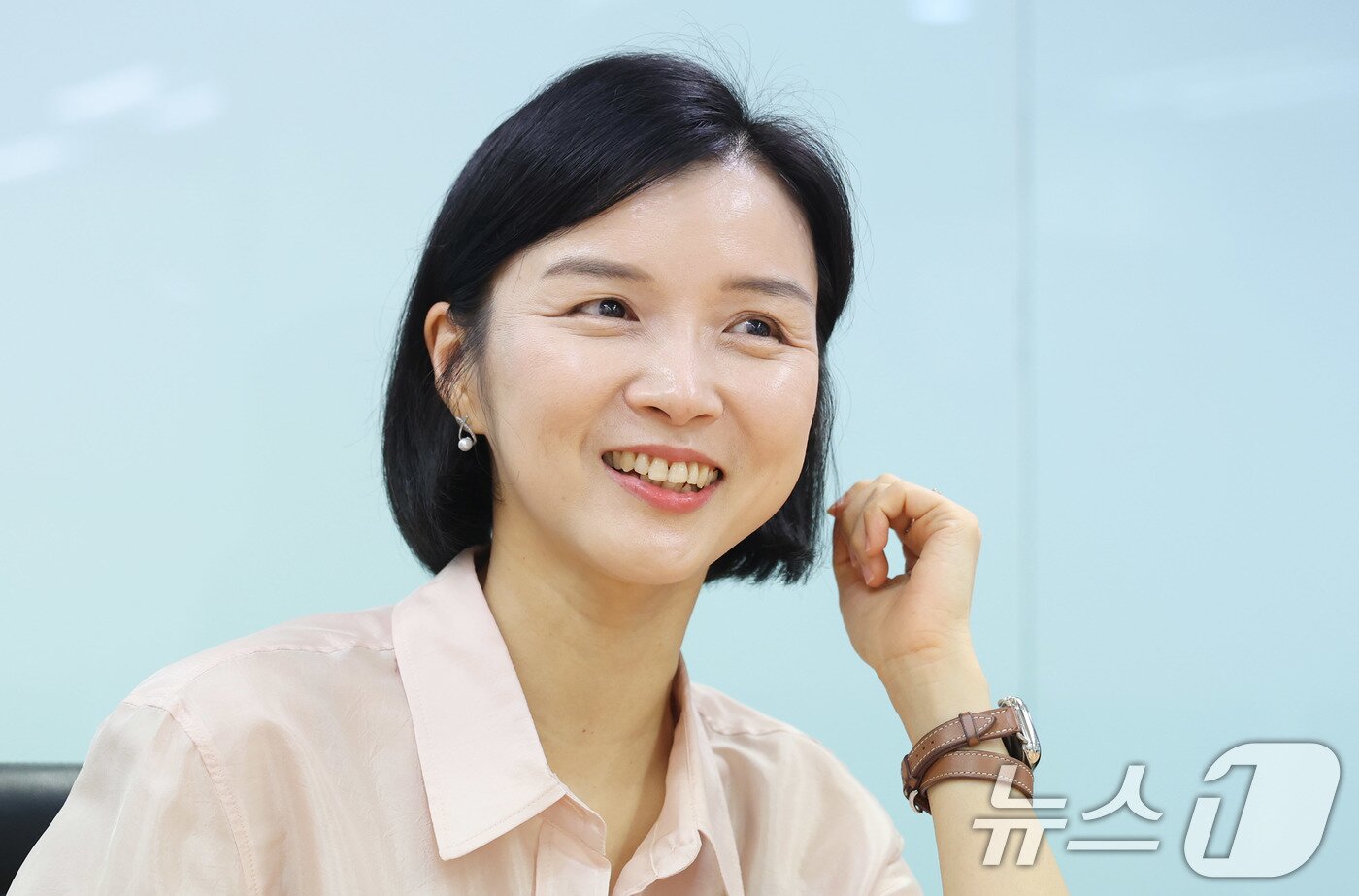 본문 이미지 - 연현주 청소연구소 대표가 18일 서울 종로구 뉴스1 본사에서 인터뷰를 하고 있다. 2025.4.18/뉴스1 ⓒ News1 박지혜 기자