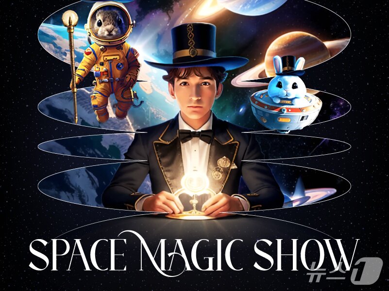 본문 이미지 - 메이필드호텔의 &#39;우주 매직쇼&#39; 이미지.&#40;메이필드호텔 제공&#41;