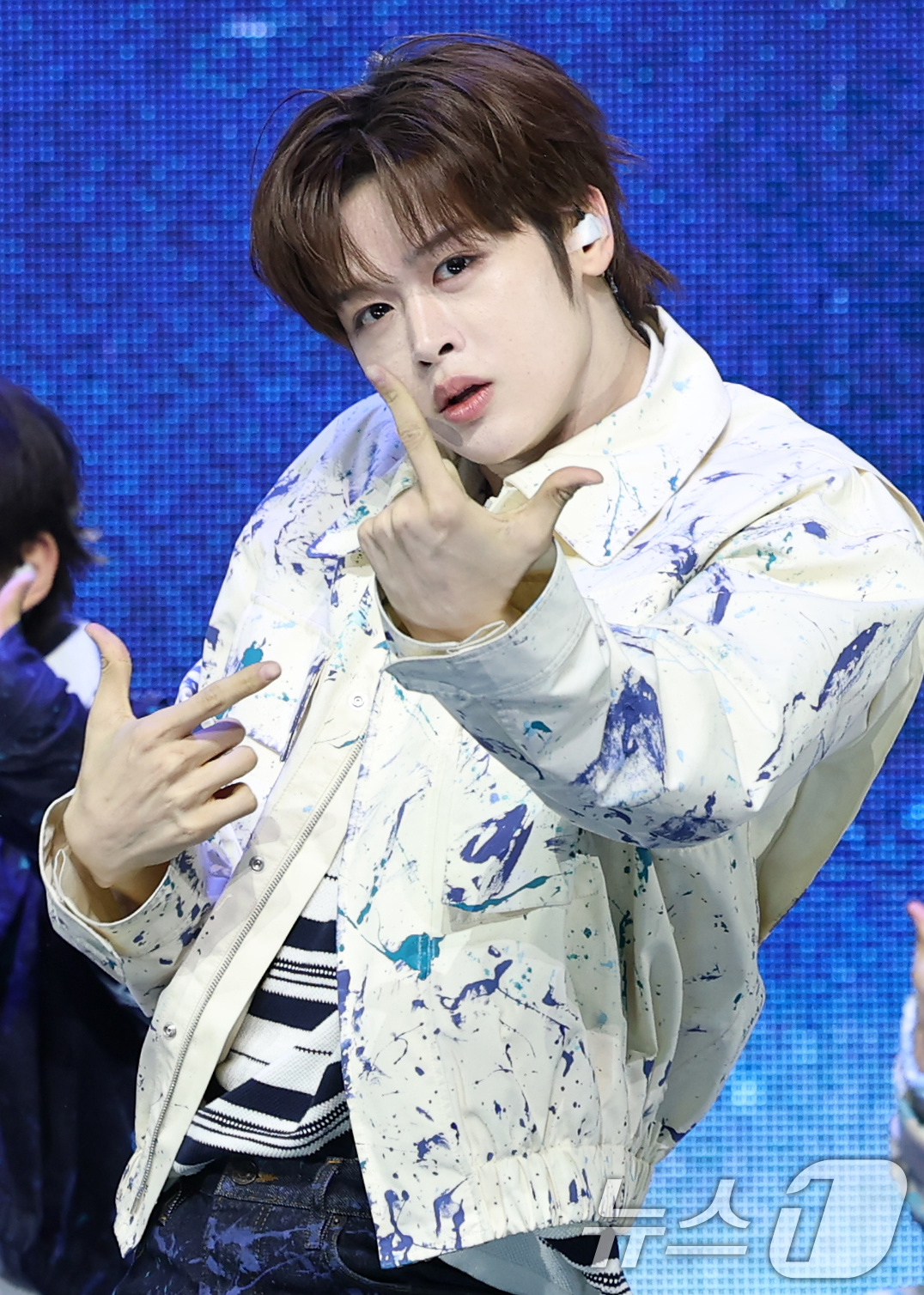 (서울=뉴스1) 권현진 기자 = 그룹 클로즈 유어 아이즈(CLOSE YOUR EYES) 마징시앙이 2일 서울 광진구 예스24 라이브홀에서 가진 첫 번째 미니 앨범 '이터널티(ETE …