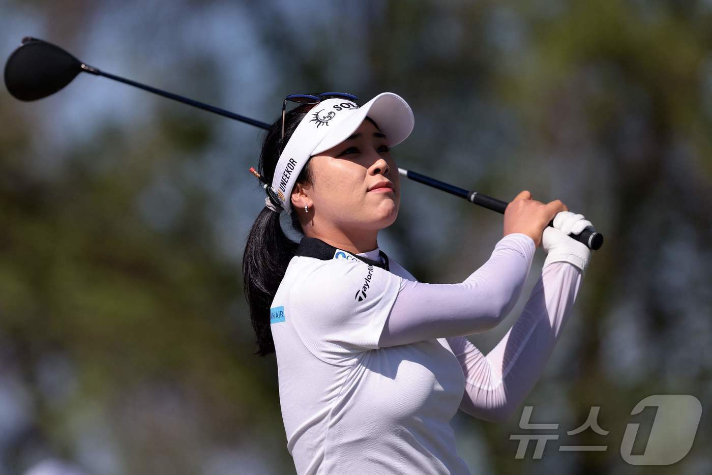 본문 이미지 - 미국여자프로골프(LPGA) 투어의 윤이나. ⓒ AFP=뉴스1