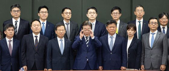 자본시장 활성화 정책간담회 참석한 이재명