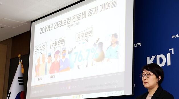 KDI, 건강보험 지출 증가 요인과 시사점 발표