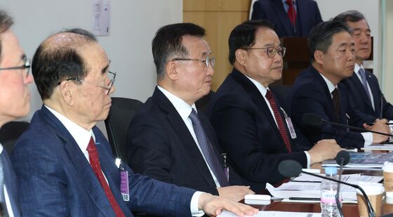정책간담회 참석한 해운업계 대표들