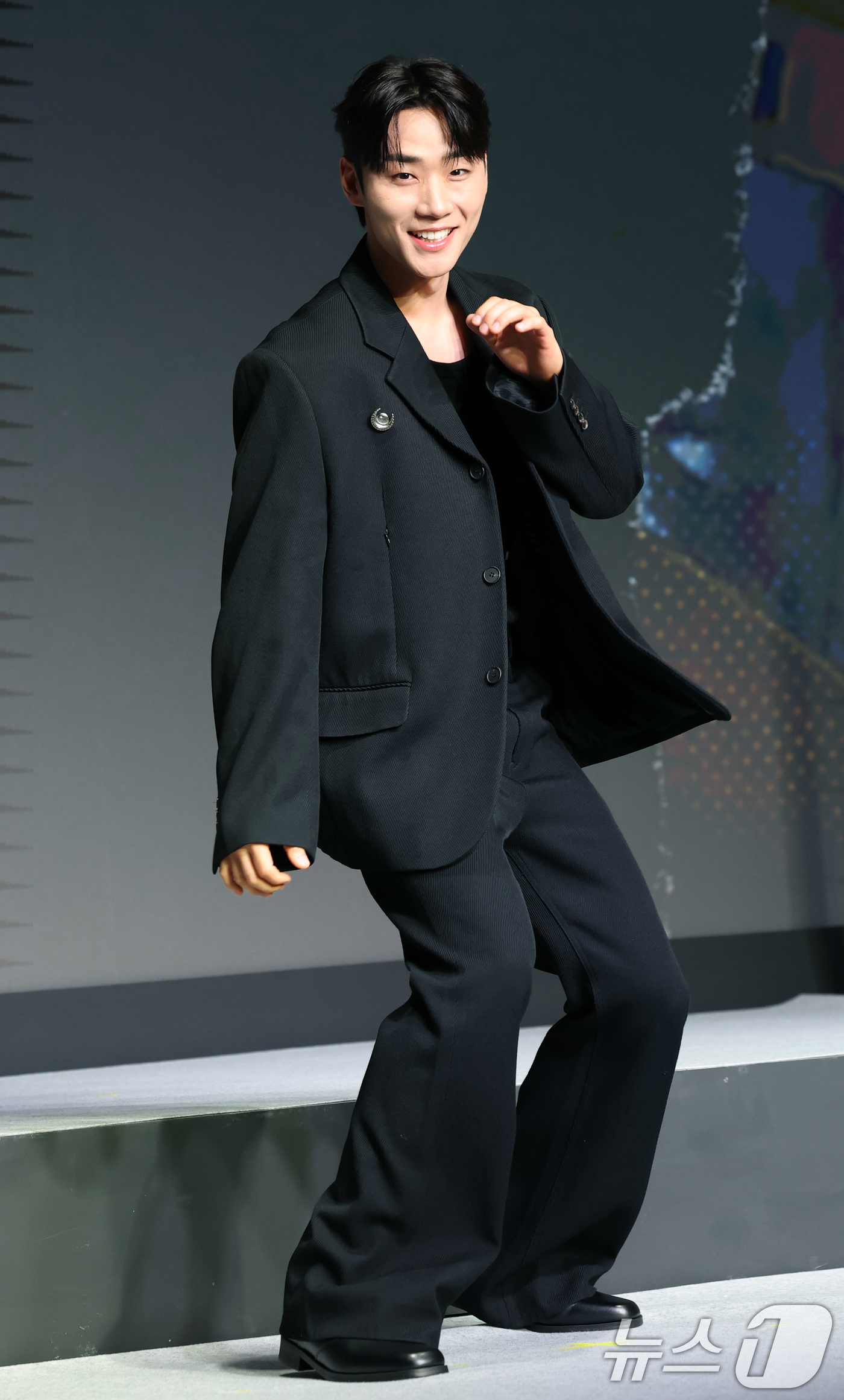 (서울=뉴스1) 권현진 기자 = 배우 이민재가 21일 서울 마포구 호텔 나루 엠갤러리에서 진행된 넷플릭스 시리즈 '약한영웅 Class 2' 제작발표회에 참석해 포즈를 취하고 있다. …