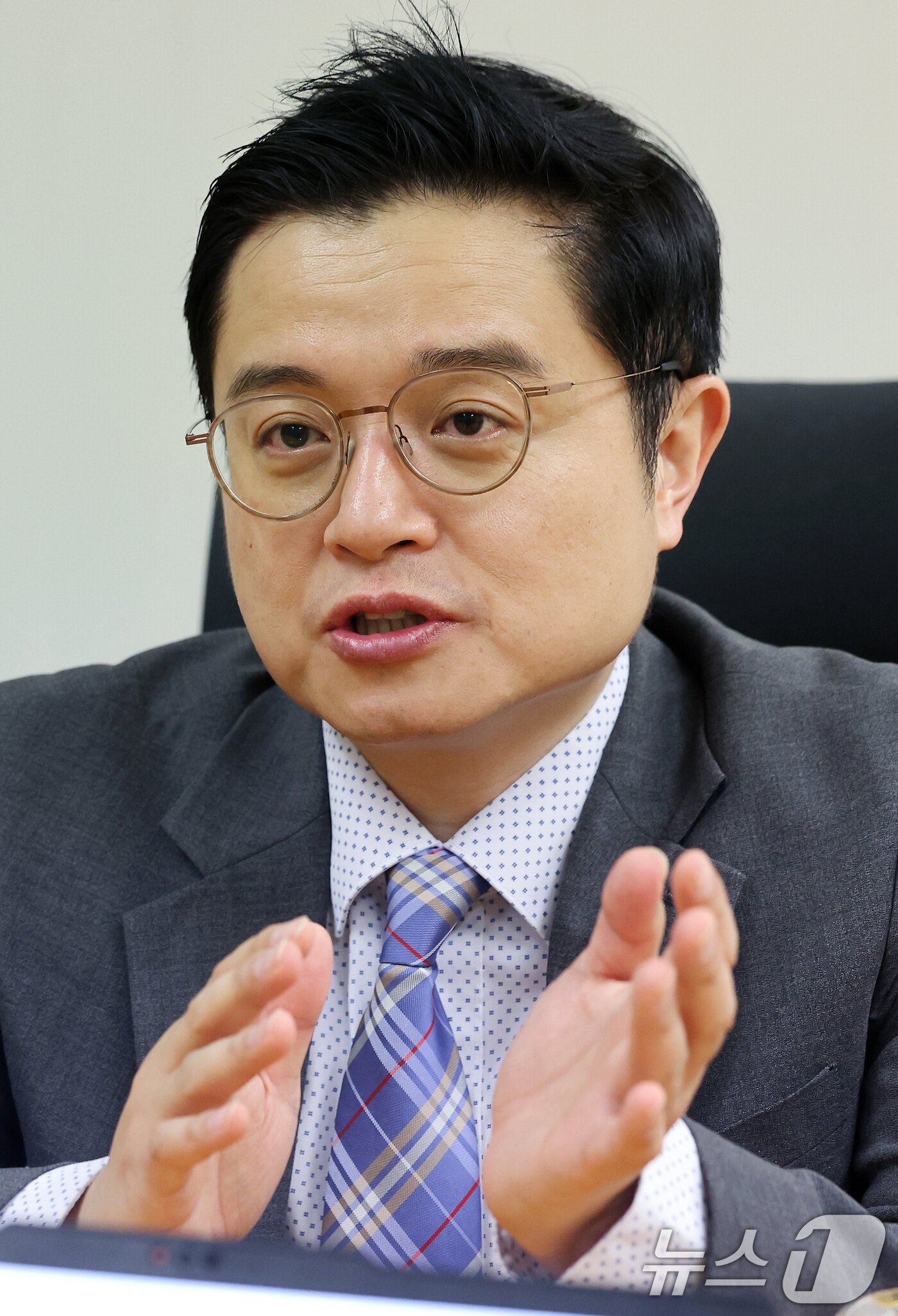 본문 이미지 - 정대진 한라대 교수. 2025.4.21/뉴스1 ⓒ News1 이동해 기자
