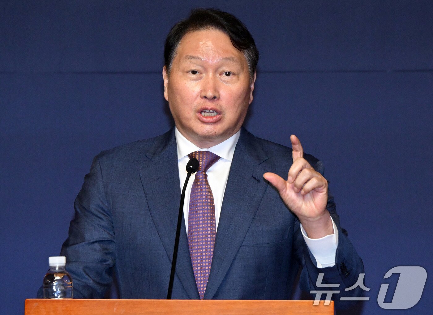 본문 이미지 - 최태원 SK그룹 회장. 2025.4.22/뉴스1 ⓒ News1 안은나 기자