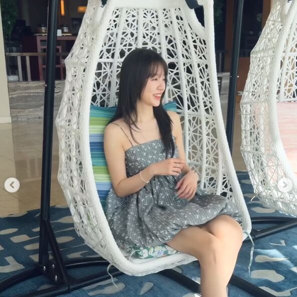 40세 윤은혜, 괌에서 동안 미모 대방출…쭉 뻗은 각선미 [N샷]