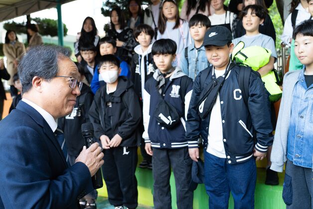 김석준 부산교육감, 안남초 수학여행 안전점검