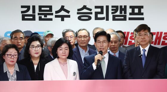 지지선언에 대한 화답하는 김문수 경선 후보