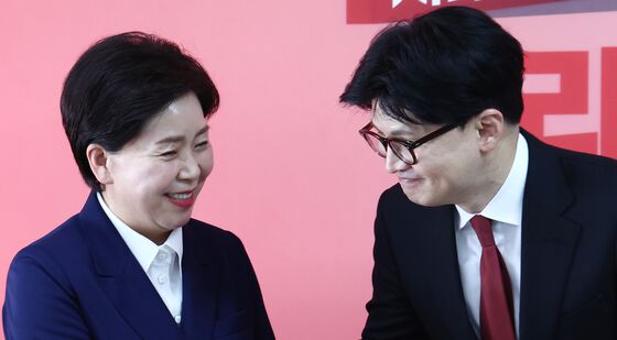 미소 짓는 한동훈·양향자