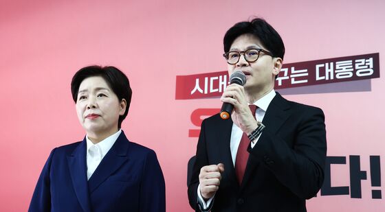 양향자 전 의원 지지 선언에 화답하는 한동훈 후보