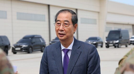 한덕수 권한대행, 한미연합사령부 방문