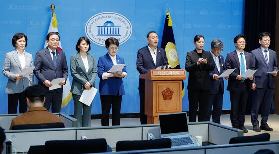 기자회견 연 민주 산자위원들
