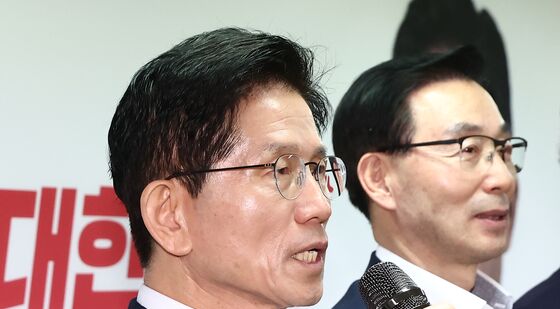 정책 공약 발표하는 김문수