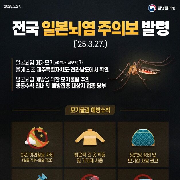 경남서도 일본뇌염 매개 모기 발견…물림 주의